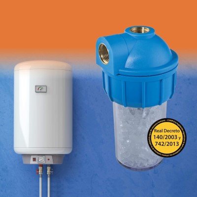 Purificador de agua para calentador de agua