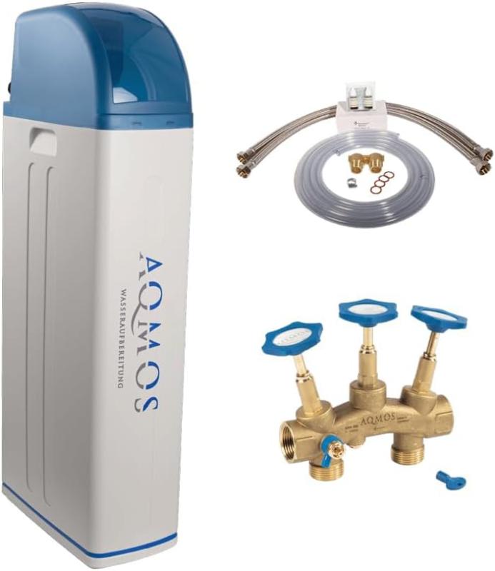 AQMOS R2D2-72 descalcificador de sal para hogares de hasta 7 personas