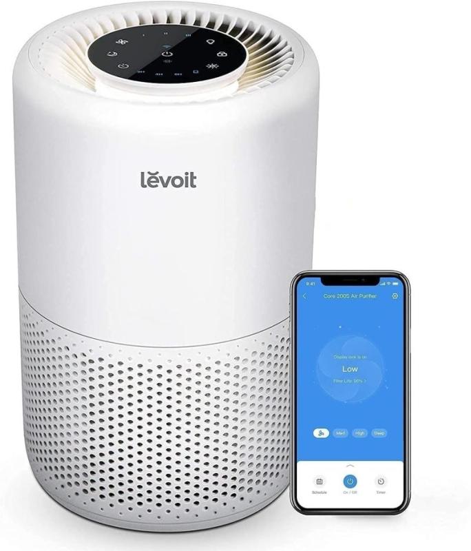 Levoit Core 200S, purificador de aire con filtro HEPA