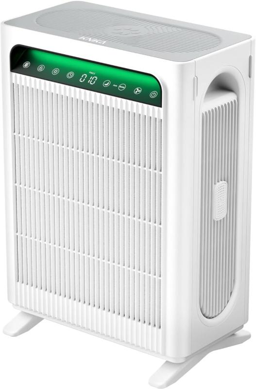 KNKA APH4000, purificador de aire HEPA para espacios grandes con pelo de mascota